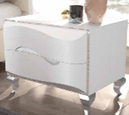 MIREA NIGHT STAND LEFT WITH SWAROVSKI CHAIN