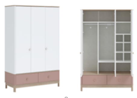WARDROBE 3 DOOR