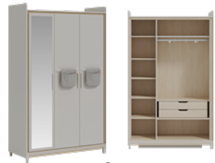 WARDROBE 3 DOOR