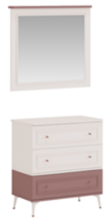 DRESSER WITH MIRROR
