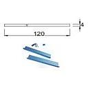 [2XTB44 Z3XT21245796026 Z3XT22638496009 Z3XT22638496010 2XS107 3XACC13001 WORKTOP EDGE 2 SIDE ROVERE] ELBA BEIGE 4*120*414