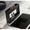 [3ELAC21135 WALL UNIT ACCESSORIES] TROPEA BLACK 60*13