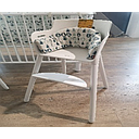 [82-10020-40 HIGH CHAIR WHITE] HIGH CHAIR WHITE