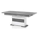 [2099901426055 VERTIGO DINING TABLE GREY] DINING TABLE GREY