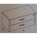 [2COA020 2QA3AC031-6 INTERNAL DRAWER 2D] COMPONGO INTERNAL DRAWER 2D L90