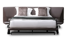 [A2320-W COFFEE 1800*2000] BED 1800*2000