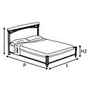 [143LET.03FR] TREVISO  BED 1800*2000