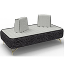 [PERME200] ERMES 2 SEATER 230*85*124