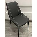 [P0127-47 GREY DINING CHAIR] DINING CHAIR