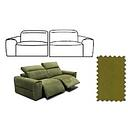 [PALCO128 + PALCO11S BRUTUS MOSS CAT M] ALCOR 2 SEATER ELECTRIC SLIDING RIGHT L250