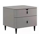 [R01-GREY NIGHT STAND] NIGHT STAND 