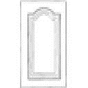 [BIANCO HR135 D4572 L] ХААЛГА LH ХЭЭТЭЙ ЦАГААН 45*72