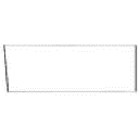 [37I0LB1009 BIANCO LUCIDO] ХААЛГА шур-ы 90*18 цасан цагаан