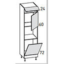 [2XMCB200 3XMCB0C20000032 OVEN + DISHWASHER TALL UNIT R CREMA LUCIDO] AMALFI-ISCHIA BEIGE H204*L60*P56.3