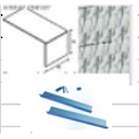 [2XTB46 2XS107 3XACC13001 Z3XT21306736010 Z3XT21308456007 Z3XT21308456009 WORKTOP SIDE NOCE] AMALFI ISCHIA BEIGE H4*80>>4*60*72