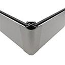 [2XL913 CORNER FOR PLINTH AMALFI] AMALFI-ISCHIA BLUE ALUMINUM H12 БУЛАН