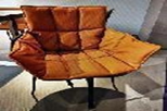 [BRF819 ORANGE] DINING CHAIR
