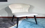 [LS2129 WHITE] DINING CHAIR