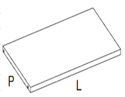 [2QA3AC015] L90 SHELF WITH LED LIGHT