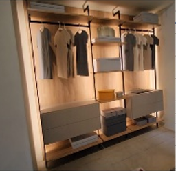 [2WA1AC024] OPEN WARDROBE