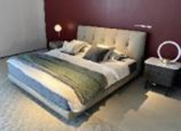 [A2583 BEIGE] BED 1800*2000