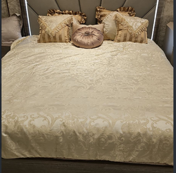 [AJ1301-1] Bedding (180*200) 10;14хос  6 дэр хөнжил шаргал даавуун