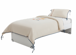 [BONO GREY LINEN SET] Bedding (120*200) 3хос бэйж даавуун уяа New Joy