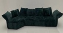 [F9710 GREEN LEFT] CORNER SOFA LEFT