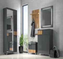 [ONYX-K1] ONYX COMMODE WITH SEATING CUSHION