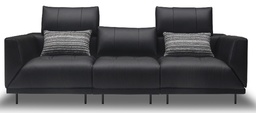 [AF-S2393 H03 BLACK] SOFA 3 SEAT