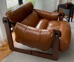 [Y257# BROWN] LEISURE CHAIR