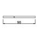 TEIA BIANCO 4*80*418>>4*80*300