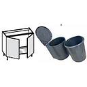 AMALFI-ISCHIA BLUE/BEIGE 90*56.3*72