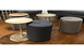 SIDE TABLE WITH SEAT