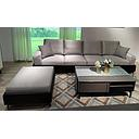 SOFA 4 SEAT WITH OTTOMAN