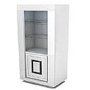 WINE CABINET 1D WHITE