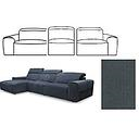 ALCOR 3 SEATER ELECTRIC SLIDING RIGHT L345