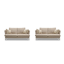 TEMPO 3 & 2 SEATER MAXI WITH CUSHIONS (270*90*100 + 210*90*100)