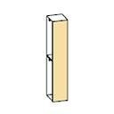 COMPONGO WARDROBE 1D 60 WHITE
