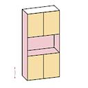 COMPONGO WARDROBE WITH TV UNIT