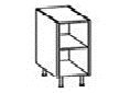 BASE UNIT OPEN ЦАГААН 30*60*72