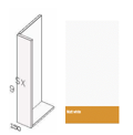 WALL UNIT INFILL MATT WHITE 15*96  L  SIDE
