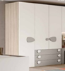 WARDROBE WITH THREE DRAWERS