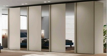 WARDROBE WITH MIRROR DOOR