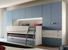 MULTIFUNCTIONAL BUNK BED WITH PULL-OUT DESKS