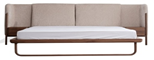 BED WITH 2 NIGHT STANDS