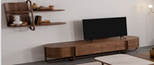 TV UNIT WITH WALL UNIT