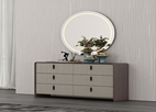 DRESSER WITH MIRROR