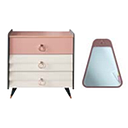 DRESSER WITH MIRROR