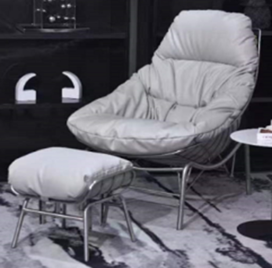 SOFA CHAIR WITH OTTOMAN